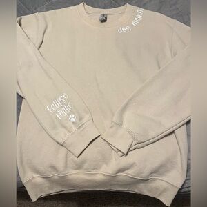 Dog Mama Sweatshirt, Size Small, NWOT